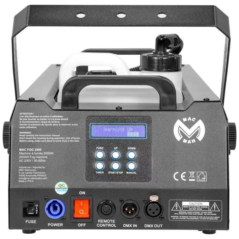 Machine à fumée professionnelle 3000 W DMX