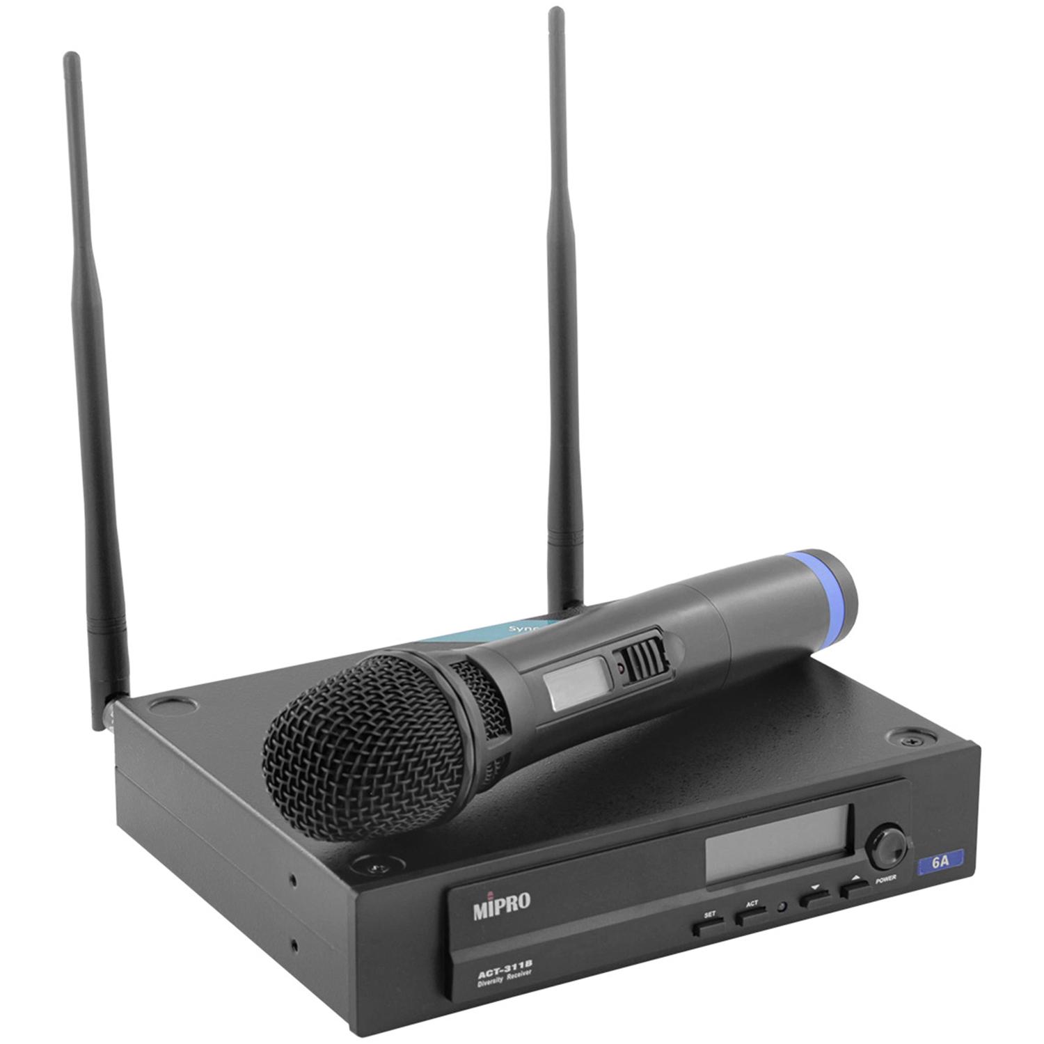 Micro HF sans fil main