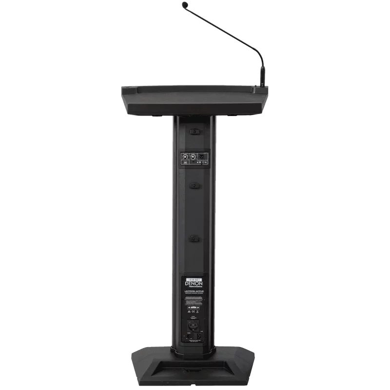 Pupitre de conférence amplifié