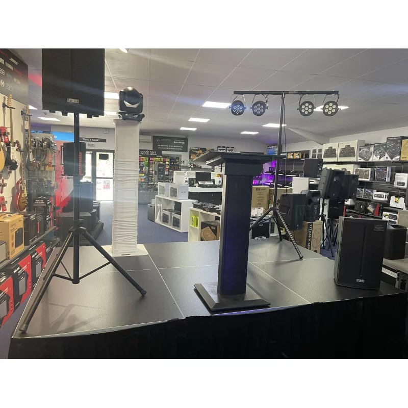 Plugger Case QuickStage 6 Set – Scène modulaire / praticable 6 m²