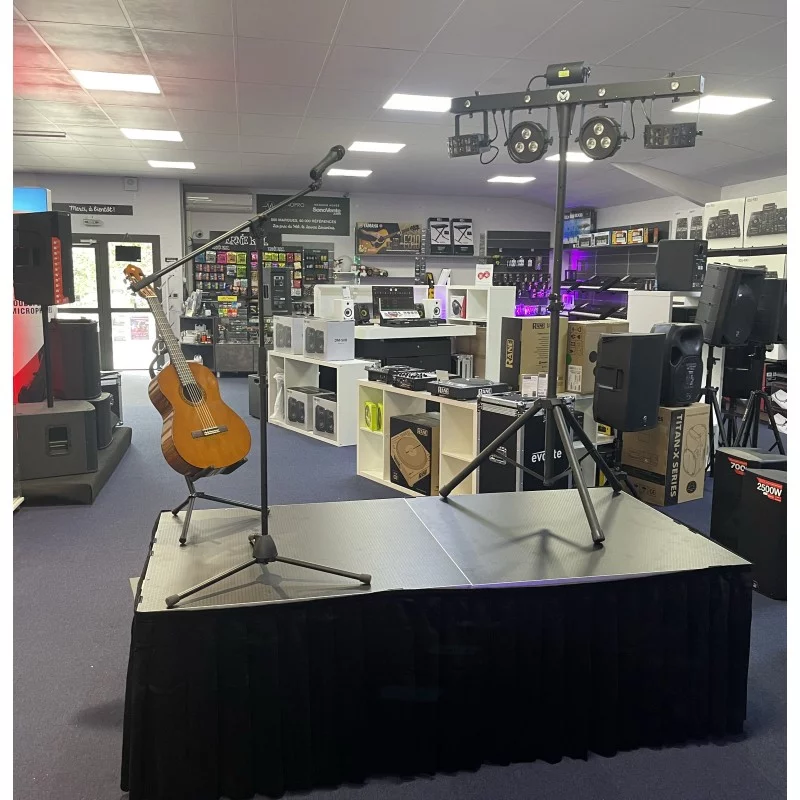 Plugger Case QuickStage 2 Set – Scène modulaire / praticable 2 m²