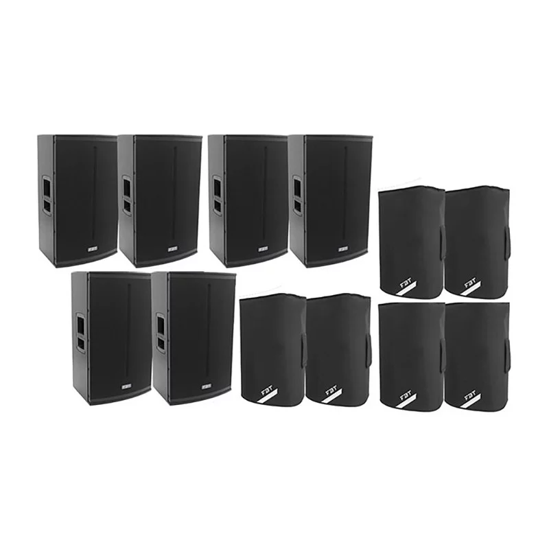 Pack 6 enceintes amplifiées FBT X-Lite 112A – 2 voies 6 x 1500 W