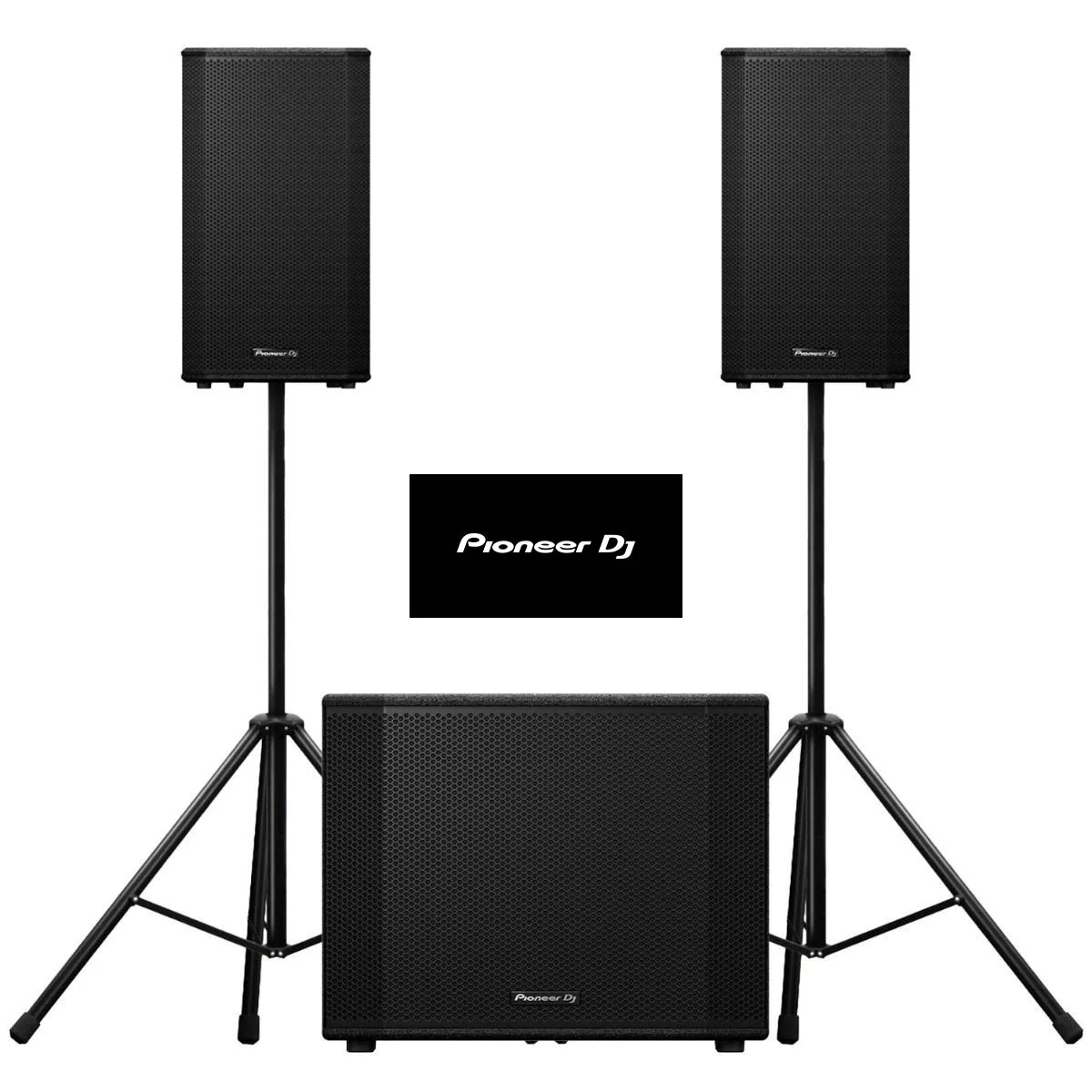 Pack Son Pioneer 1 – 2 enceintes Pioneer DJ XPRS102 + caisson Pioneer DJ XPRS1152S