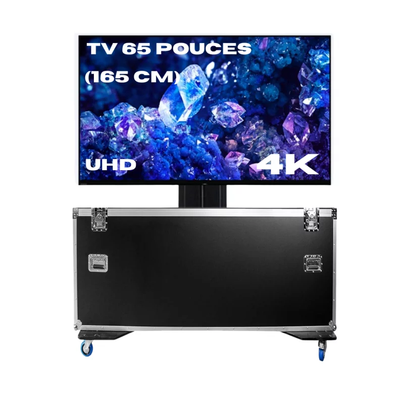 TV 65 pouces UHD 4K – Écran 165 cm