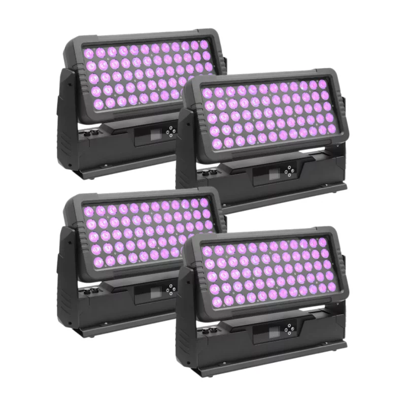 Pack 4 ARCHITECH 600 – Projecteurs architecturaux puissants