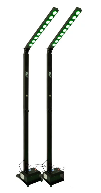 Pack 2 AFX MASTBAR-BAT – Barres LED sur batterie