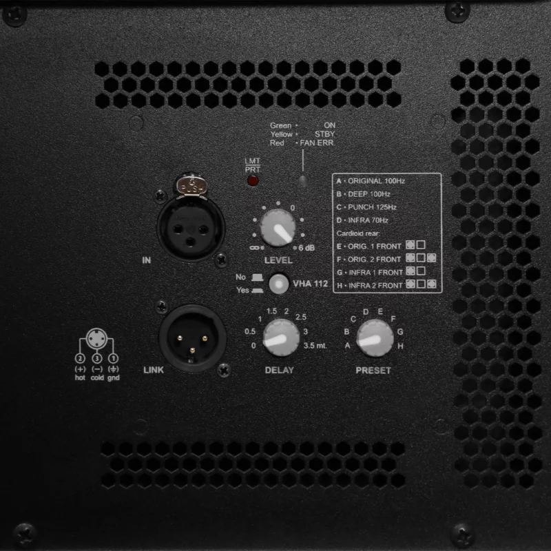 Système son FBT Horizon – 4 têtes + 4 caissons