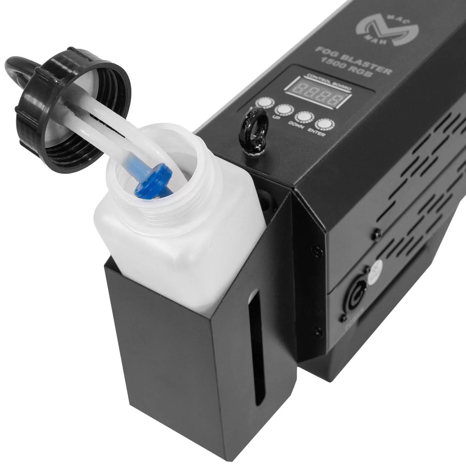 Mac Mah Fog Blaster 1500 RGB – Machine à fumée type gun effet CO₂