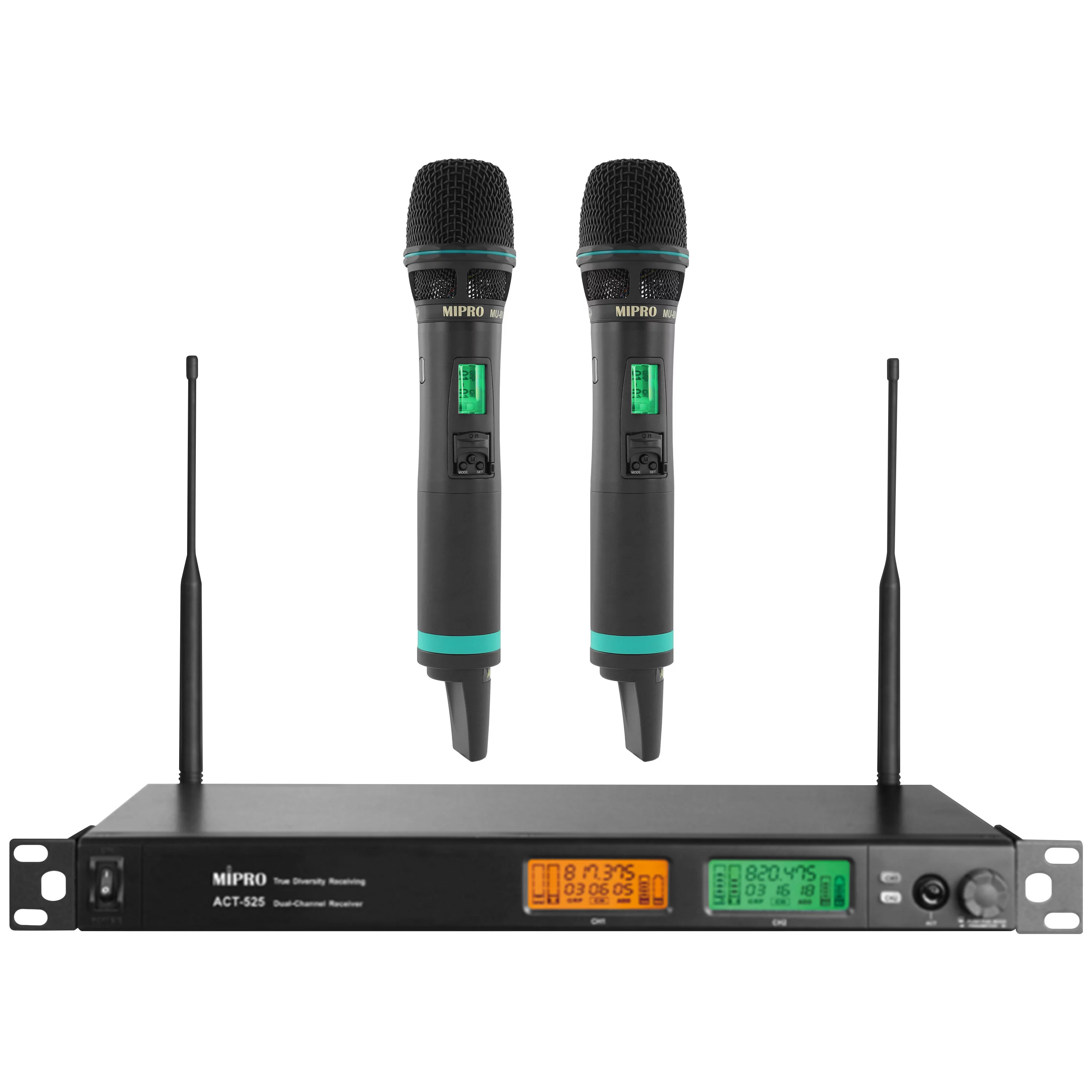 Micro HF sans fil – Double micro main Mipro ACT-525 haut de gamme