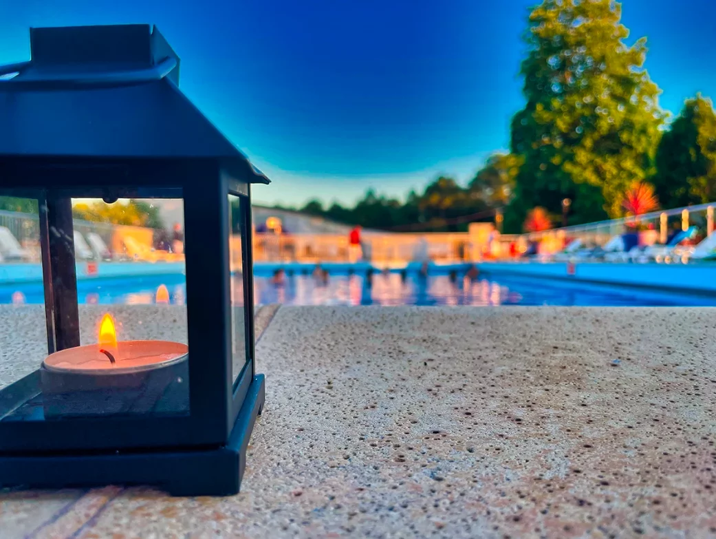 Installation lumière – Salle de spectacle du village vacances de Puteaux à Ploemeur (56)