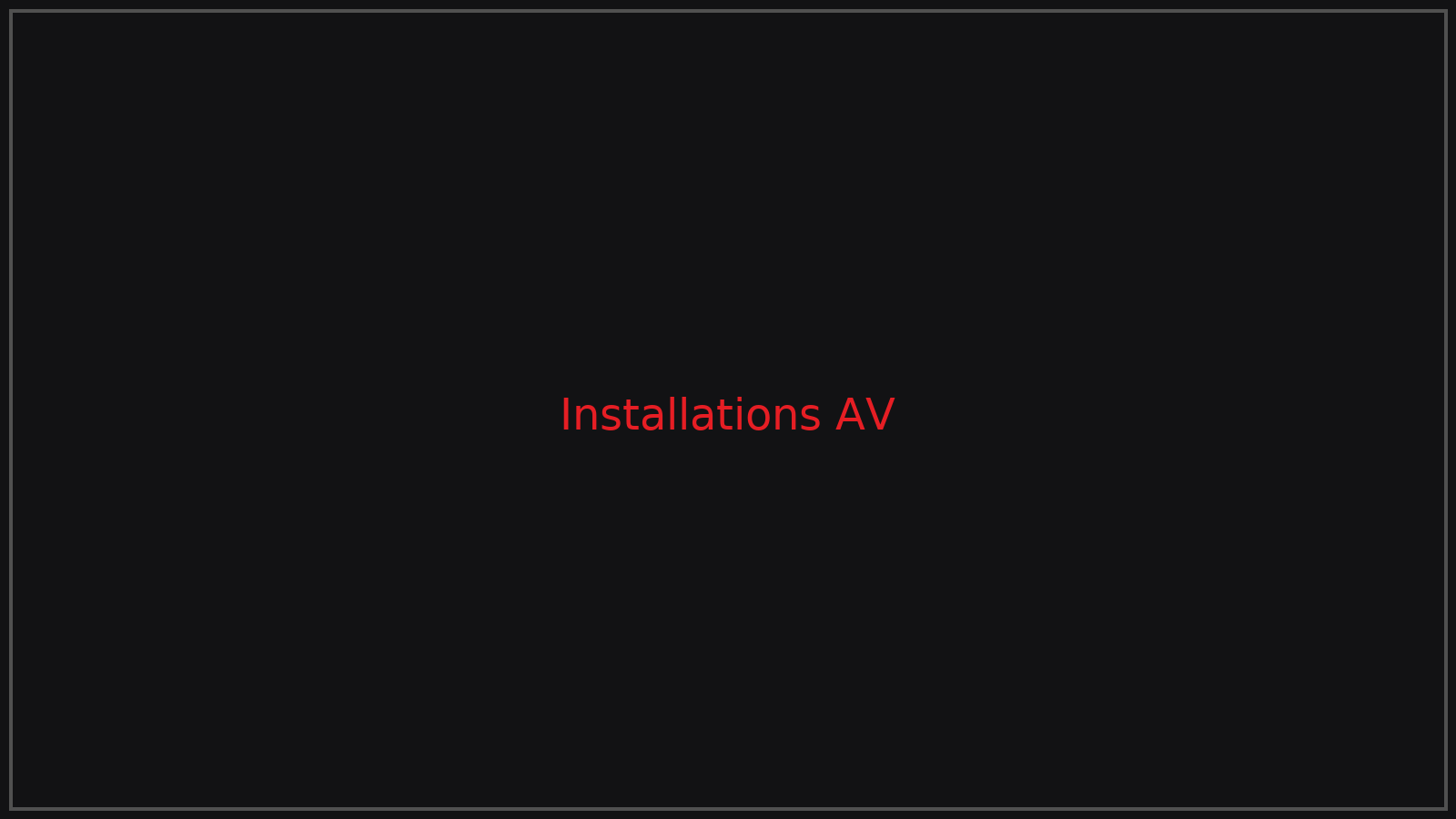 Installations – Sonopro Les Mags